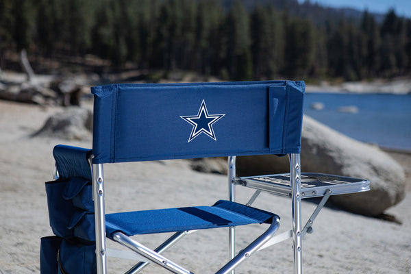 Dallas Cowboys Portable Beach Chair Collapsible Outside Sports