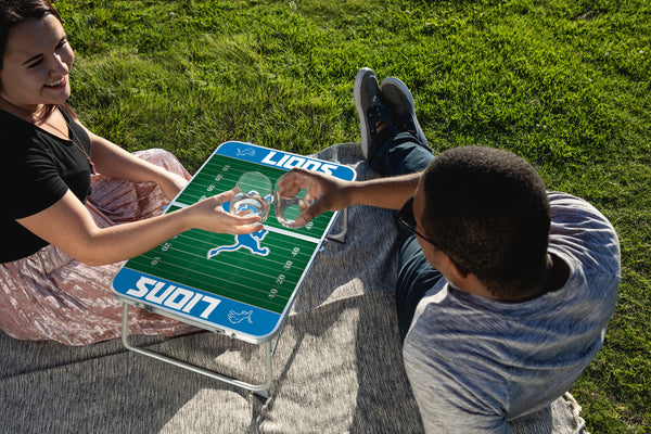 Detroit Football Cornhole Boards Outdoor Lawn Game Perfect 