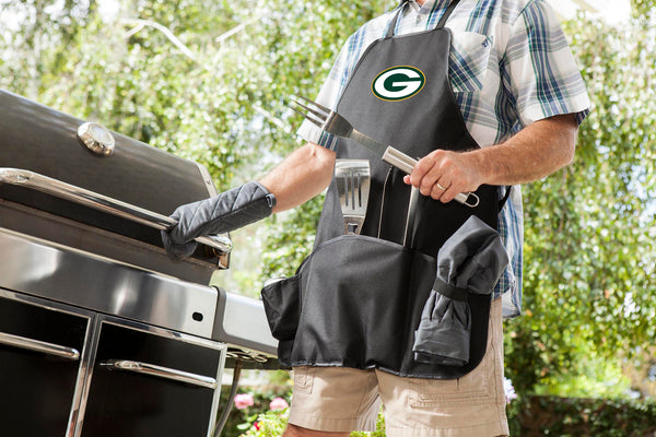 NFL BBQ Apron Tote Pro, Green Bay Packers