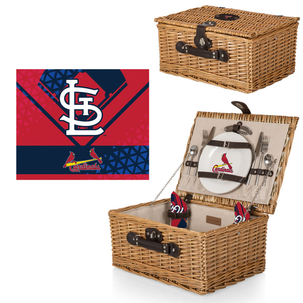 St. Louis Cardinals - Poppy Personal Picnic Basket