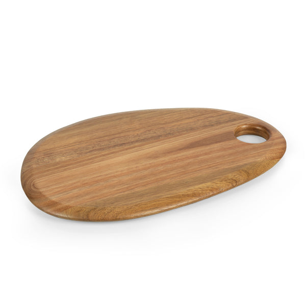 Picnic Time Surfboard-Shaped Cutting Board & Tools