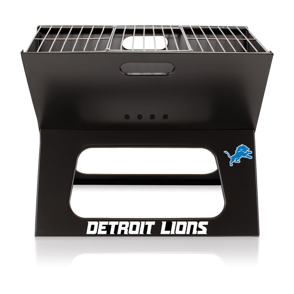 Picnic Time Black Detroit Lions BBQ Kit Cooler