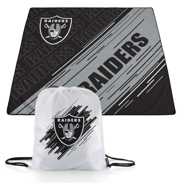 Las Vegas Raiders Impresa Picnic Blanket Portable Stylish