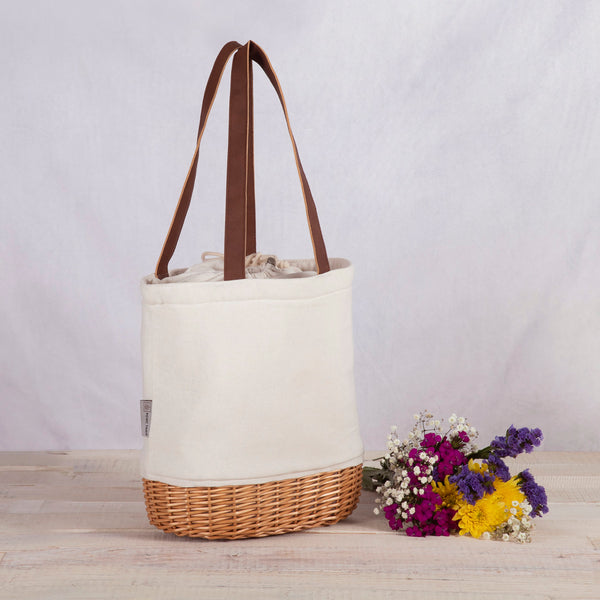 St Louis Blues - Coronado Canvas and Willow Basket Tote – PICNIC TIME  FAMILY OF BRANDS