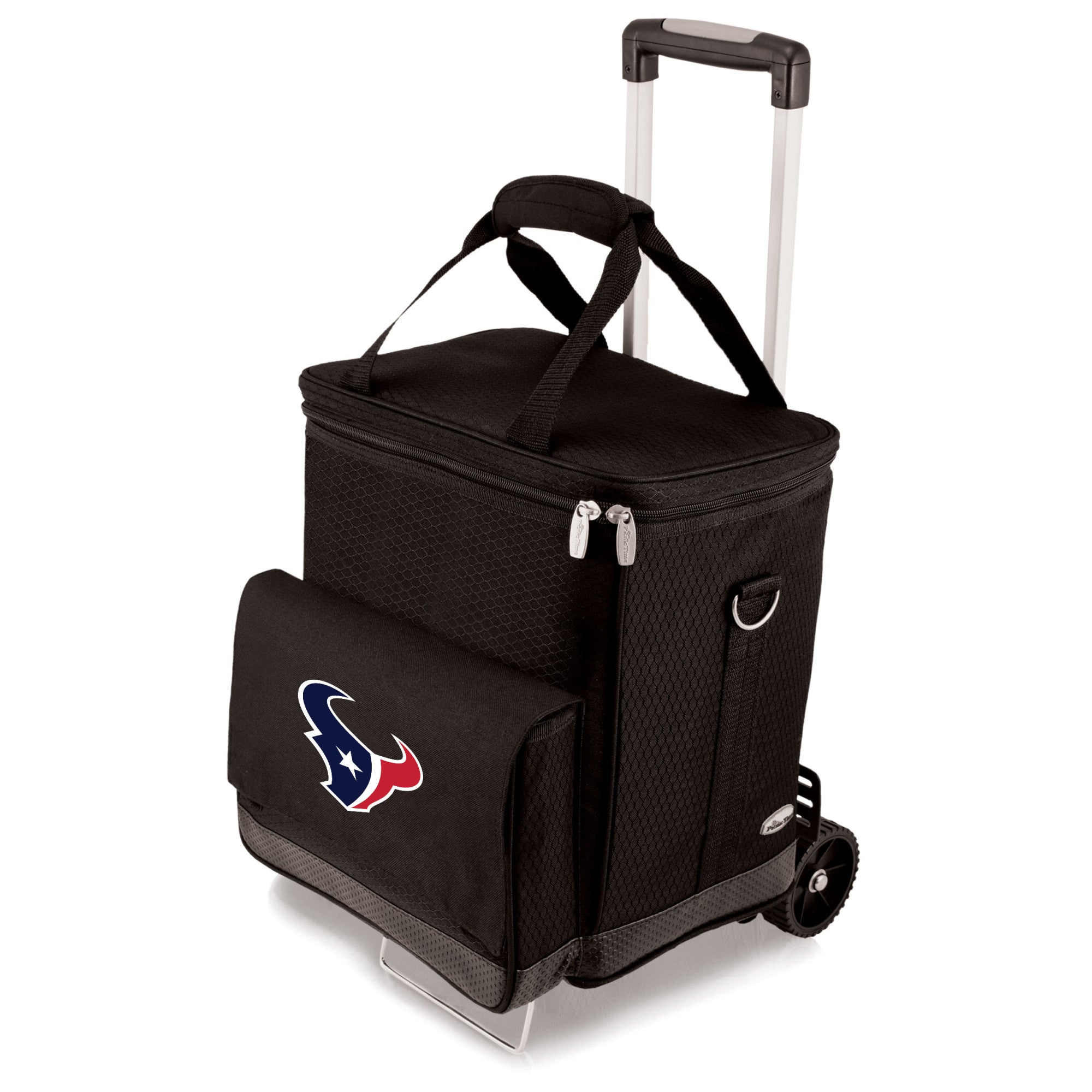 Houston Texans - Cellar 6-Bottle Wine Carrier & Cooler Tote with Trolley