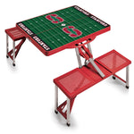 Stanford Cardinal - Picnic Table Portable Folding Table with Seats