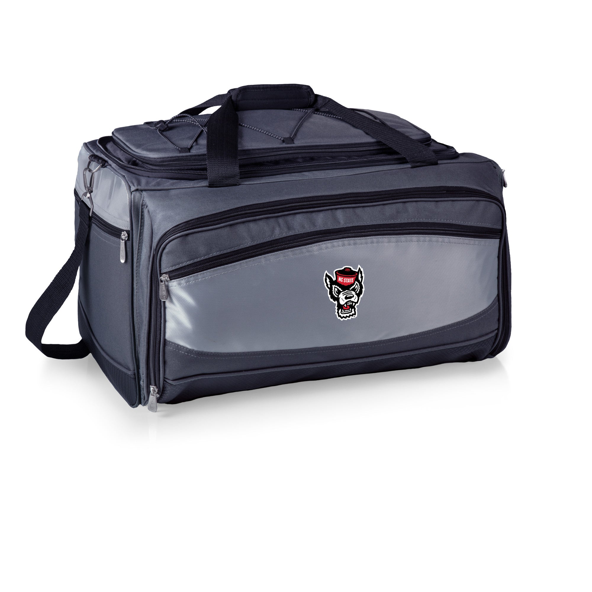 NC State Wolfpack - Buccaneer Portable Charcoal Grill & Cooler Tote