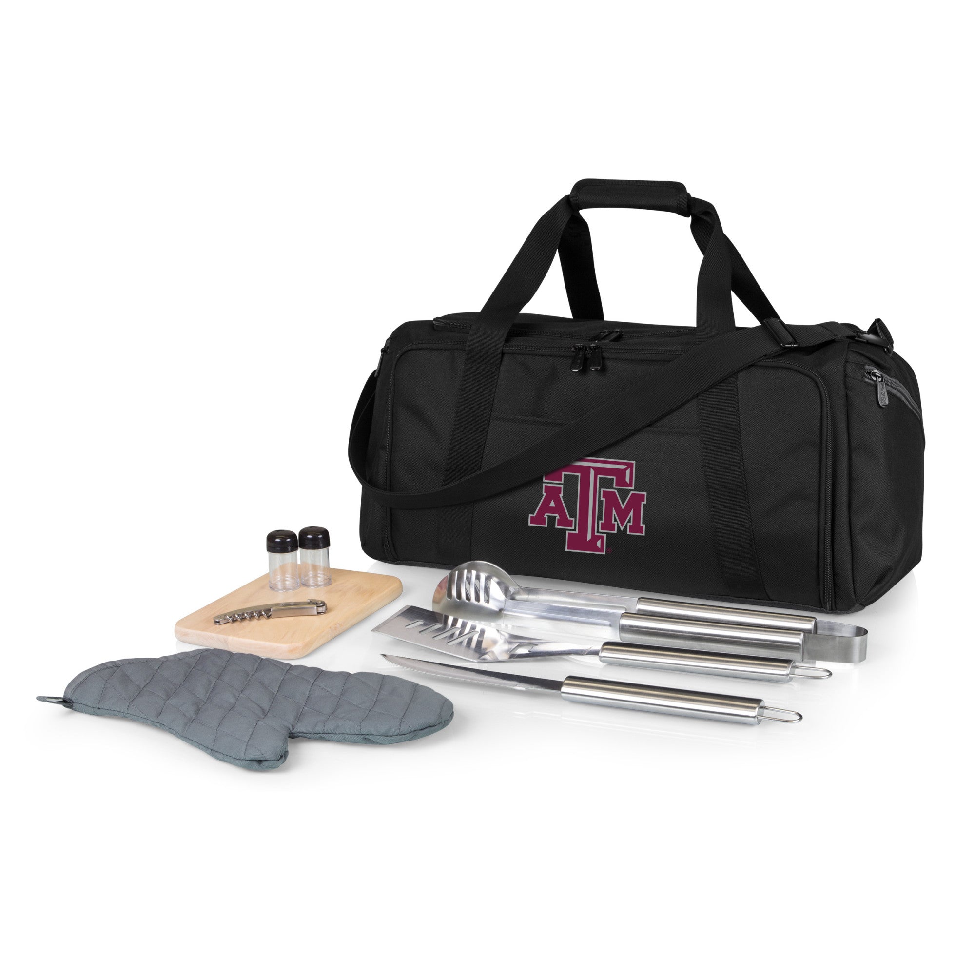 Texas A&M Aggies - BBQ Kit Grill Set & Cooler