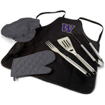 Washington Huskies - BBQ Apron Tote Pro Grill Set