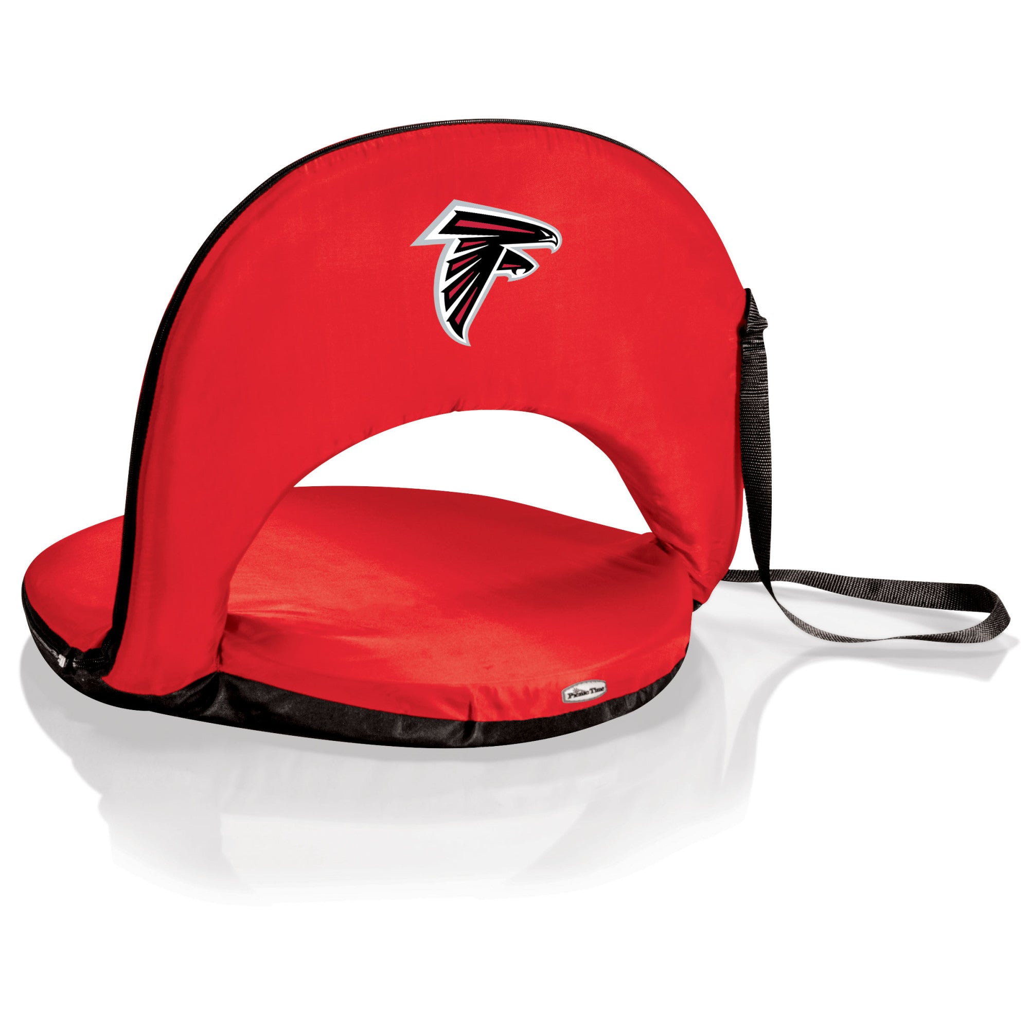 The Helmet Of The Atlanta Falcons Sits On A Wooden Board