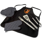 Baltimore Orioles - BBQ Apron Tote Pro Grill Set