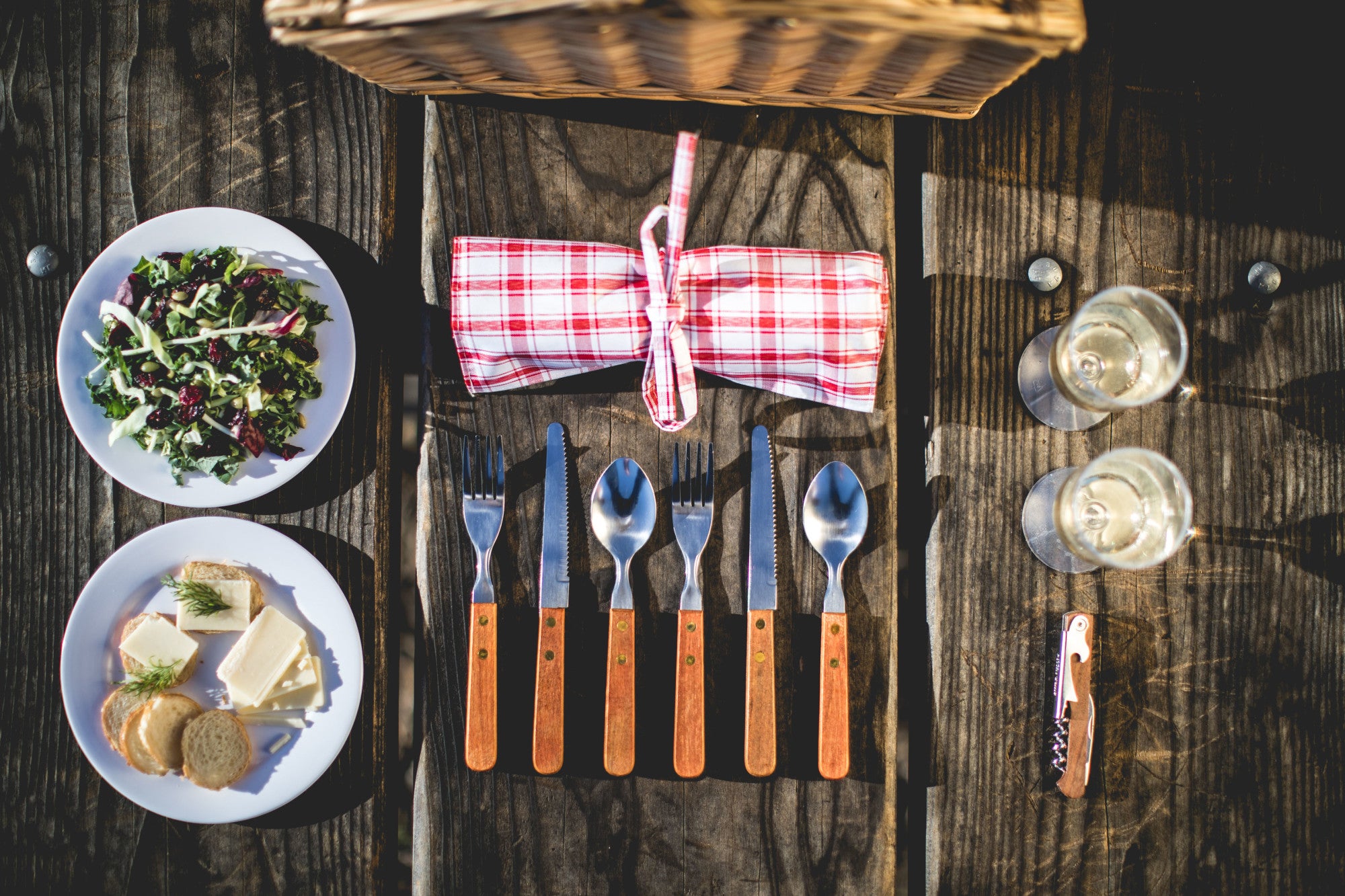 Red & White Plaid Pattern