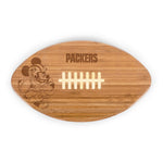 Green Bay Packers Mickey Mouse - Touchdown! Football Cutting Board & Serving Tray