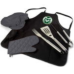 Colorado State Rams - BBQ Apron Tote Pro Grill Set