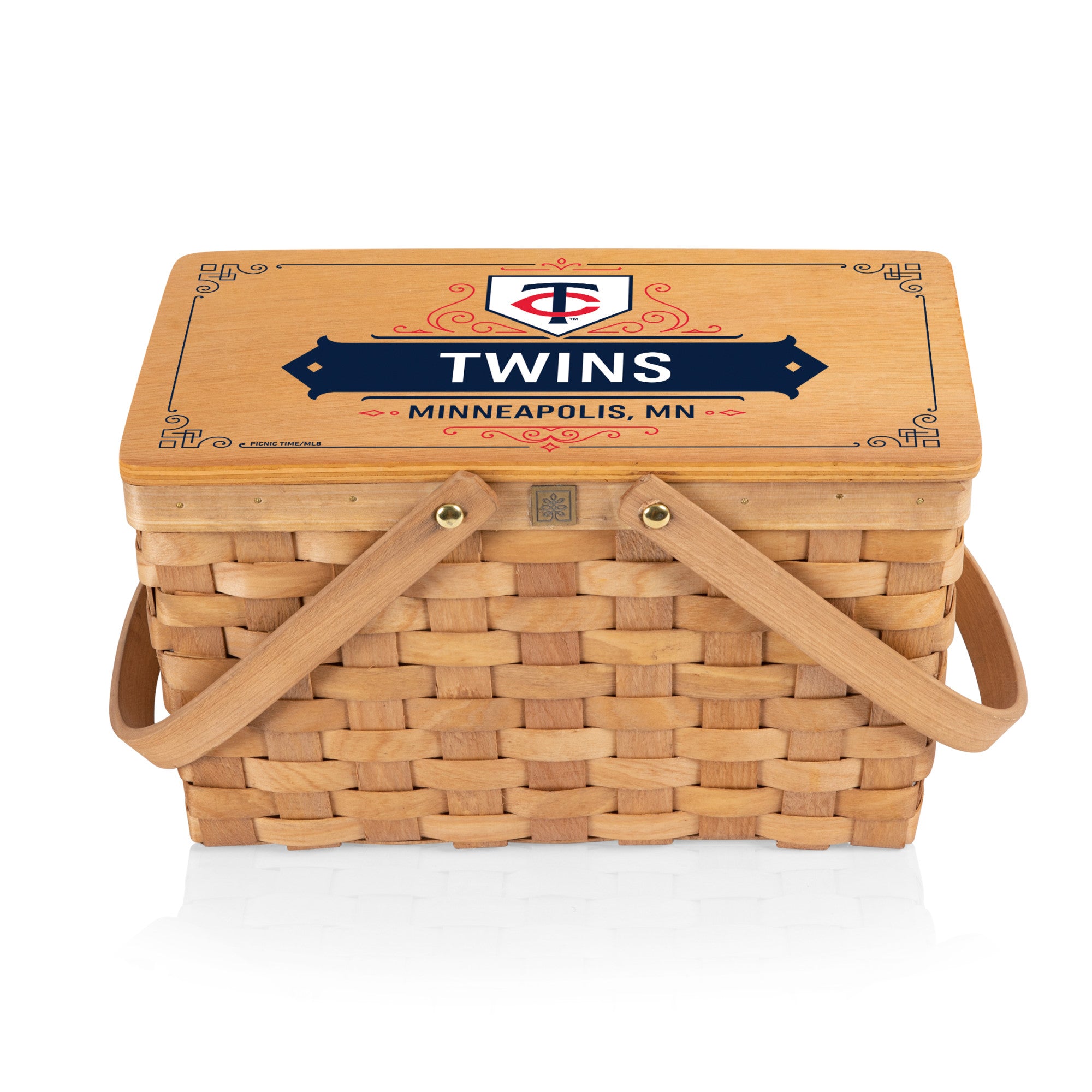 Minnesota Twins - Poppy Personal Picnic Basket – PICNIC TIME 
