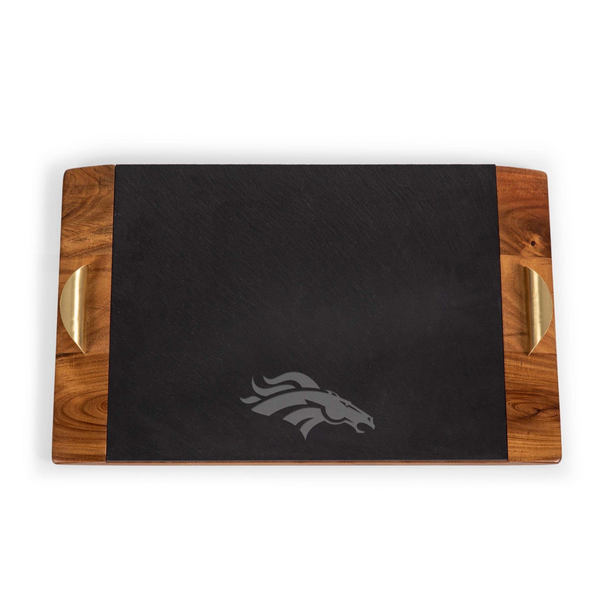 Denver Broncos - Covina Acacia and Slate Serving Tray