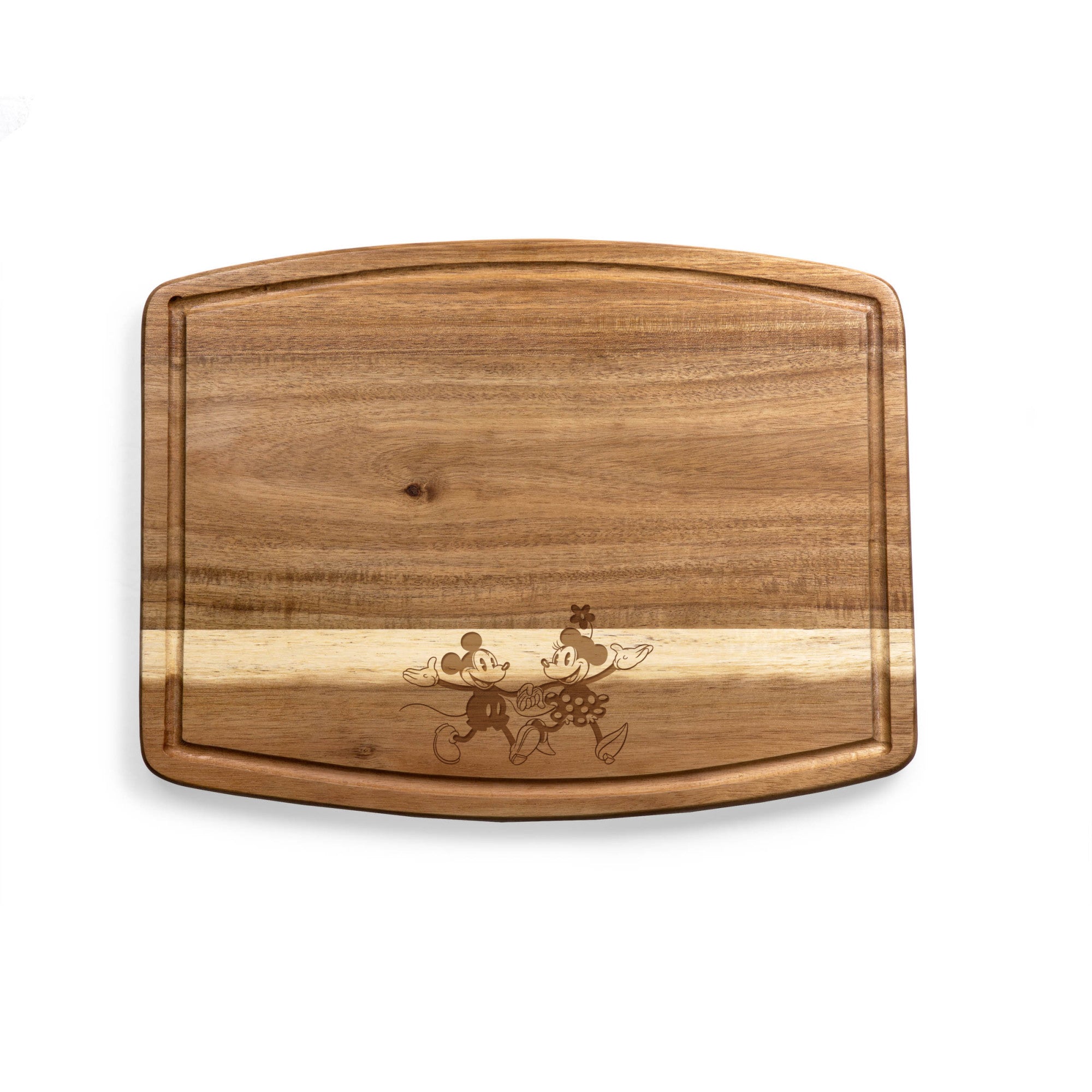 Mickey & Minnie Mouse - Ovale Acacia Cutting Board