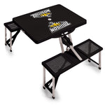 Towson University Tigers - Picnic Table Portable Folding Table with Seats