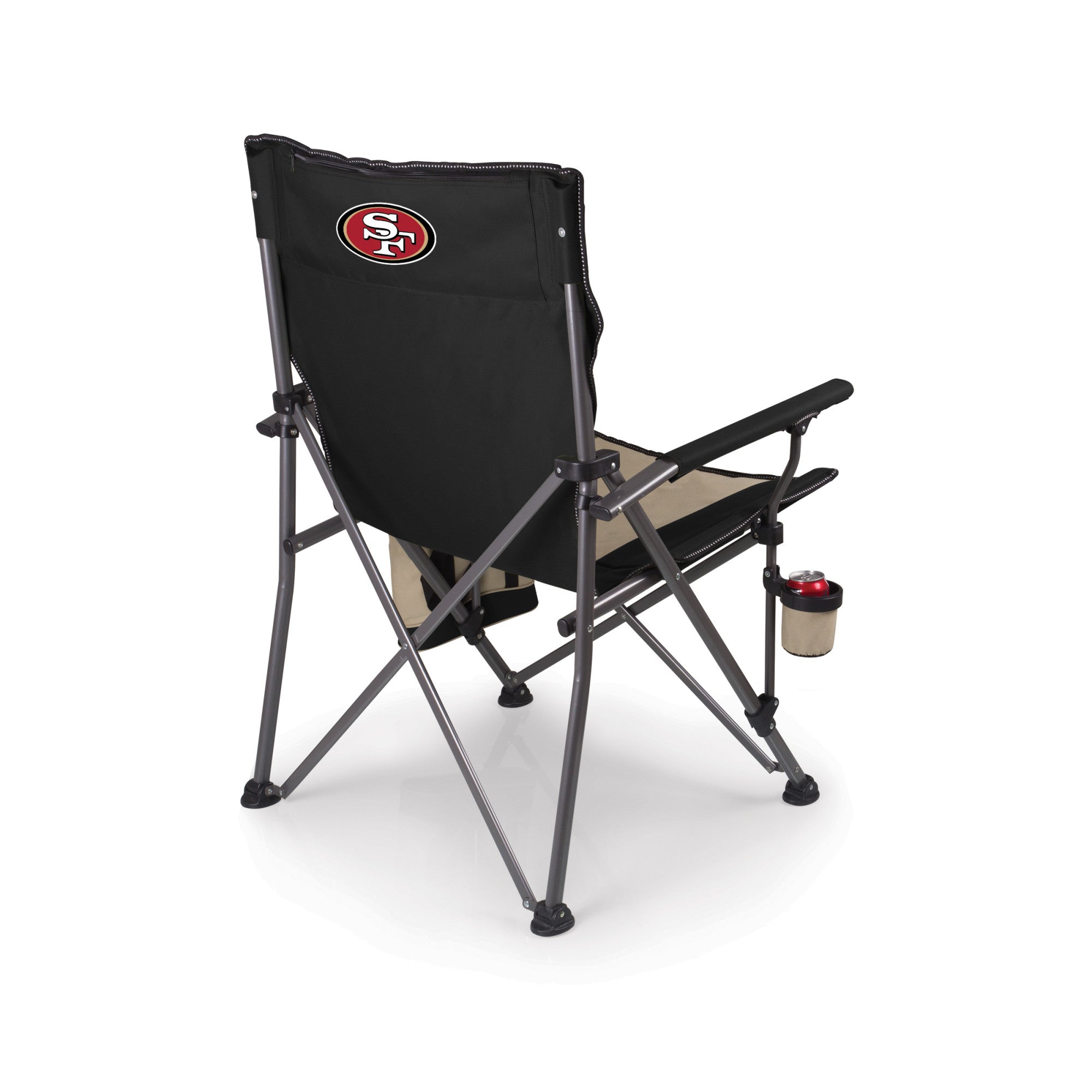 49ers Logo Big Bear Chair: Sturdy & Spacious – PICNIC TIME FAMILY OF BRANDS