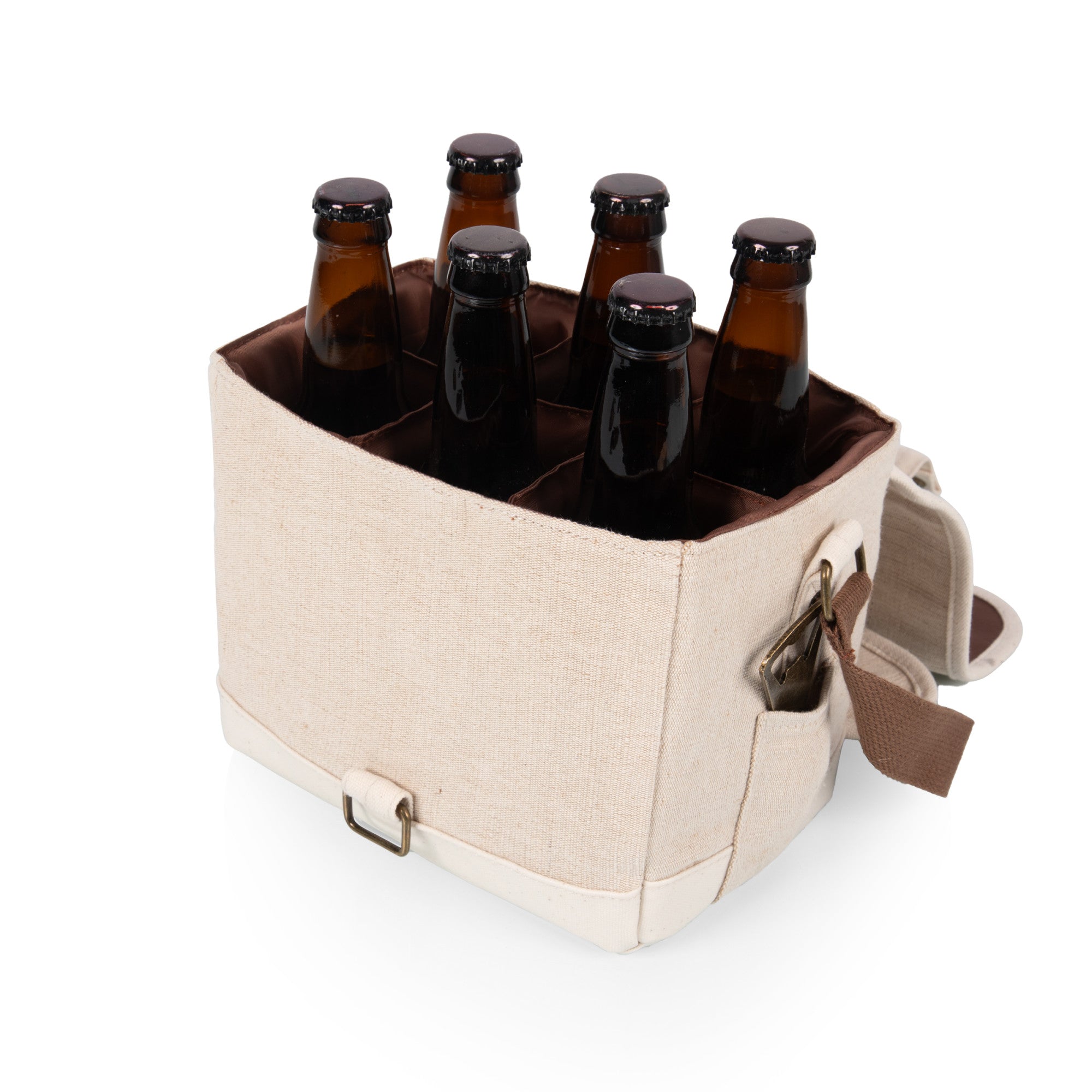 Beer Caddy Cooler Tote with Opener PICNIC TIME FAMILY OF BRANDS