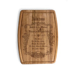 Haunted Mansion - Ovale Acacia Cutting Board