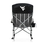 West Virginia Mountaineers - Outdoor Rocking Camp Chair