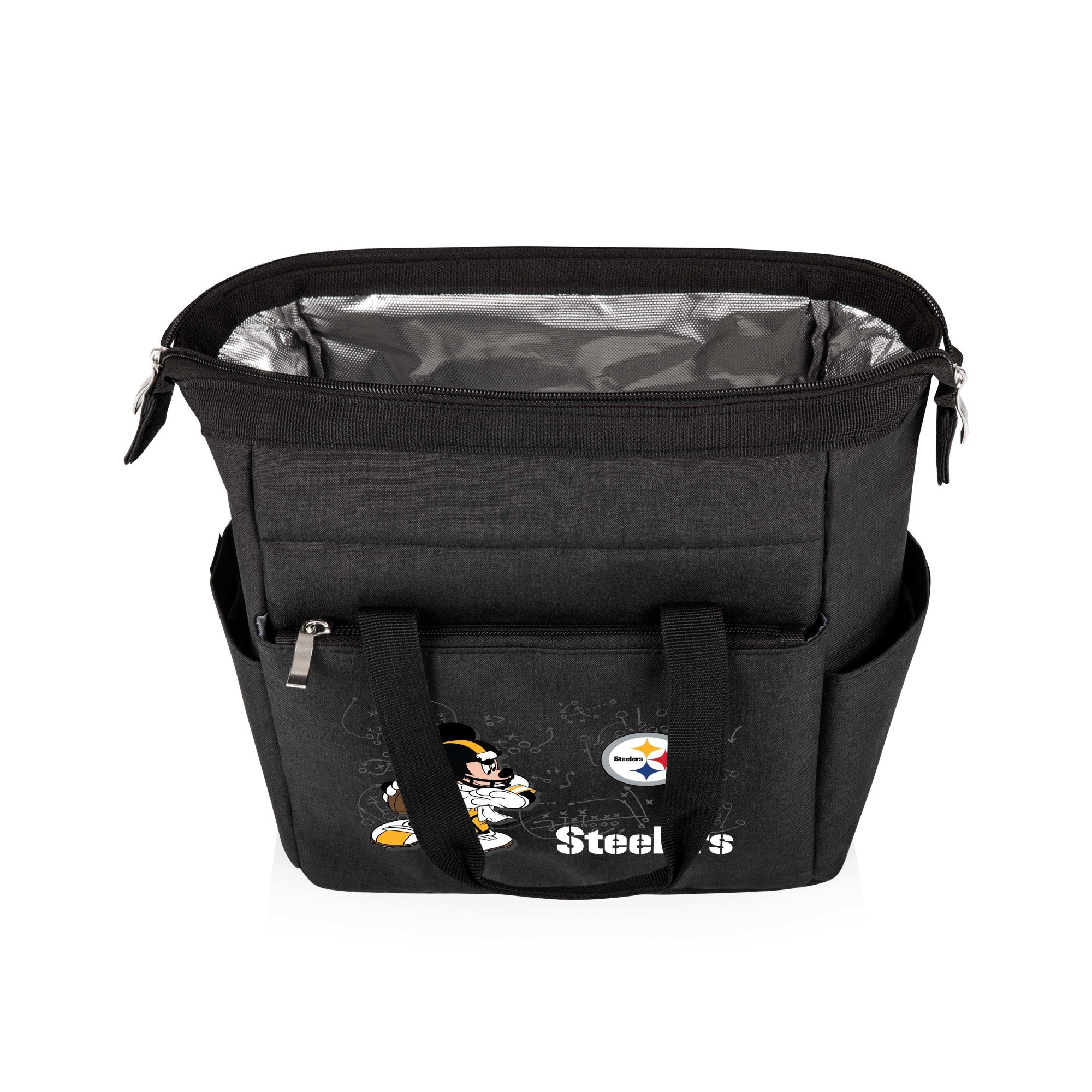 Mickey Mouse Pittsburgh Steelers Lunch Bag Dual Compartment