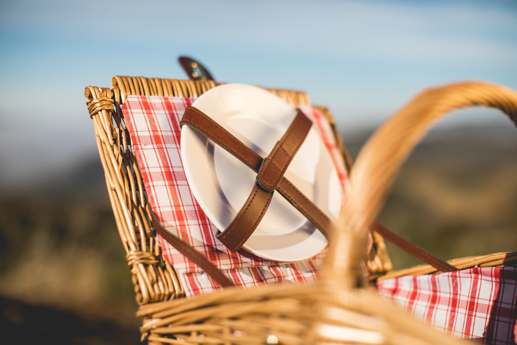 Red & White Plaid Pattern