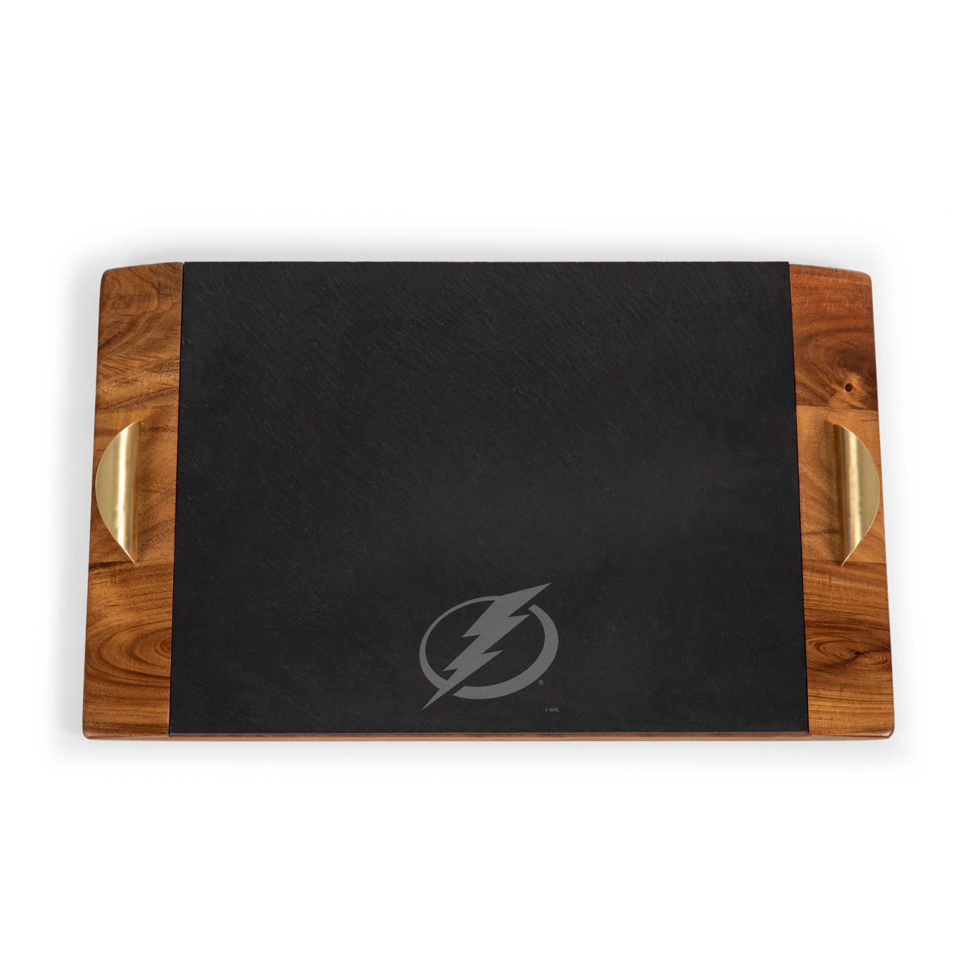 Tampa Bay Lightning - Covina Acacia and Slate Serving Tray