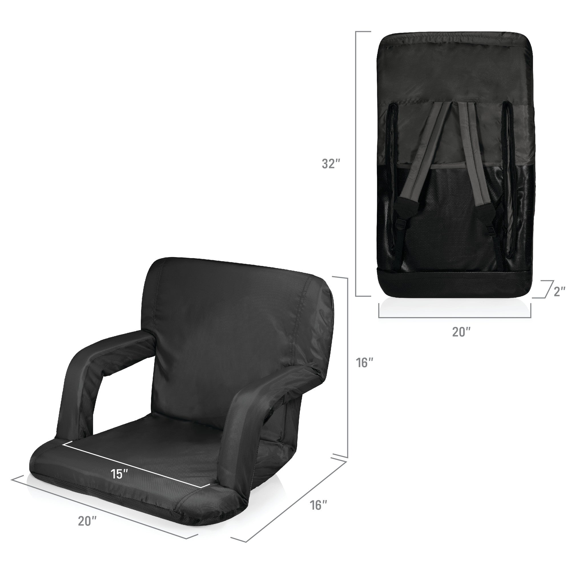 San Francisco Giants - Ventura Portable Reclining Stadium Seat