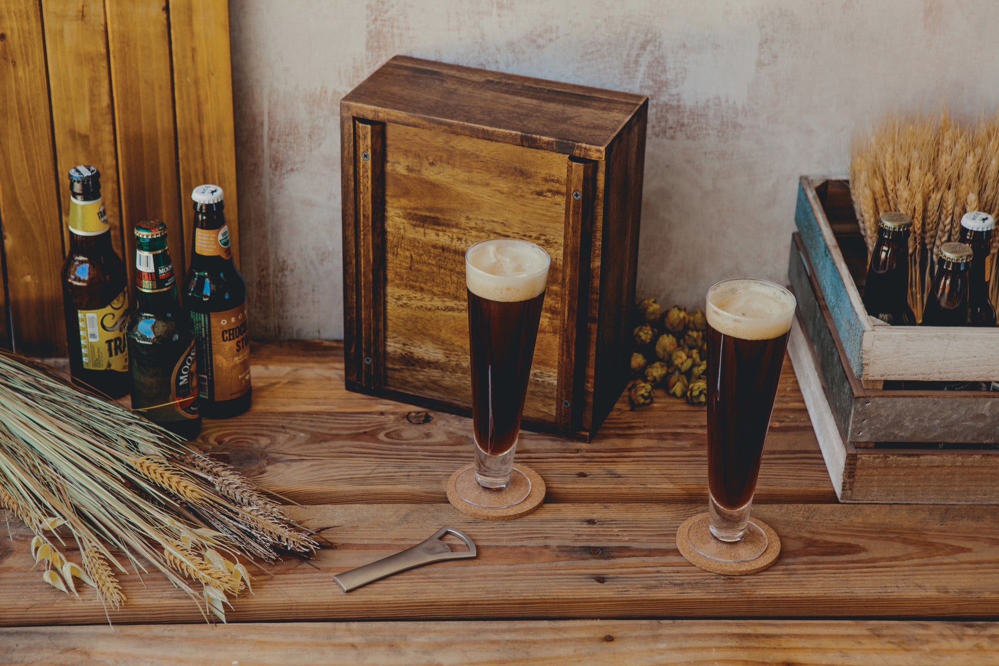 Texas Rangers - Pilsner Beer Glass Gift Set