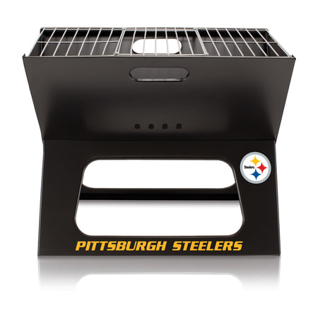 Picnic Time Black Pittsburgh Steelers BBQ Kit Cooler