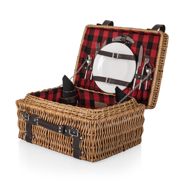 Red & Black Buffalo Plaid Pattern