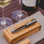 Texas A&M Aggies - Elan Deluxe Corkscrew In Bamboo Box