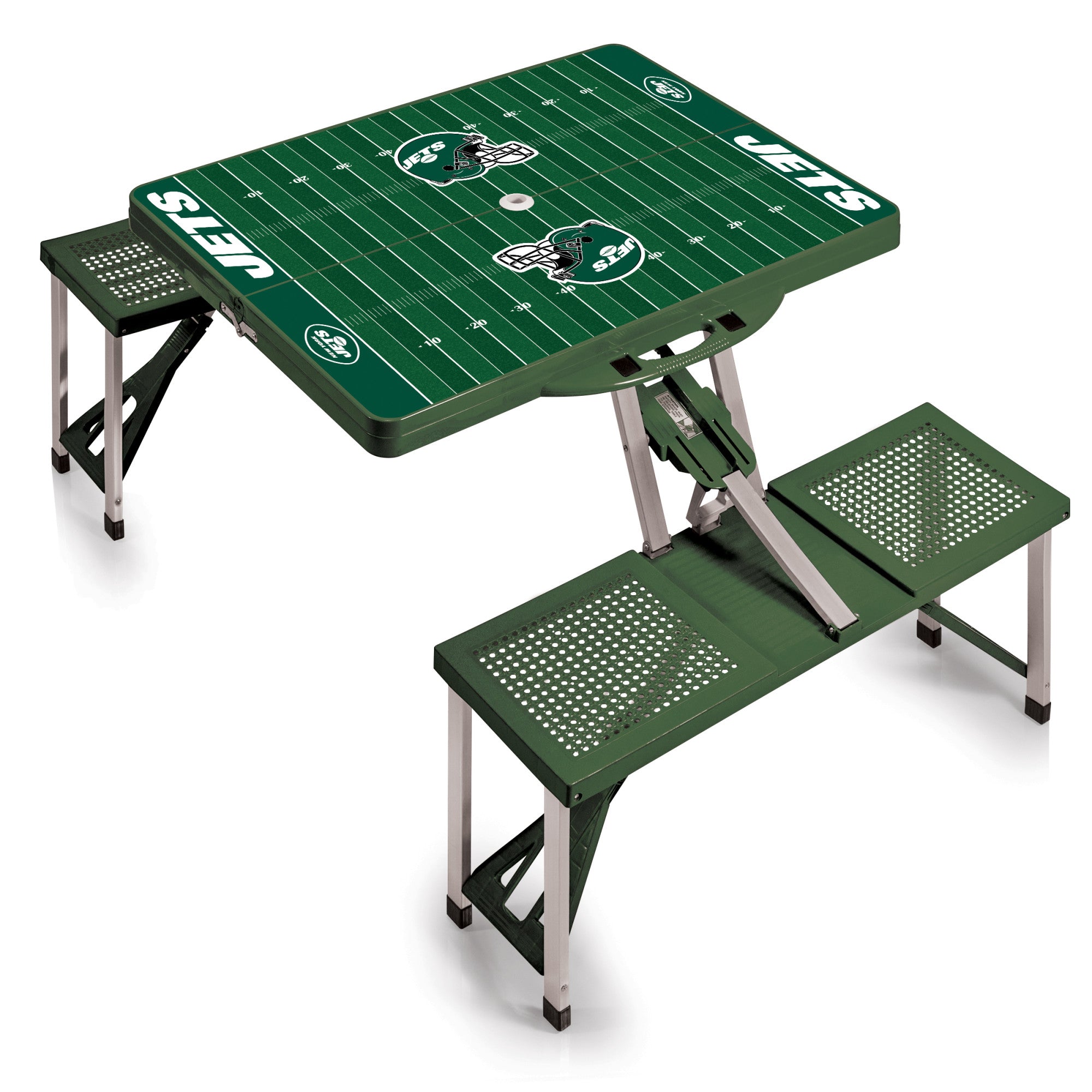 New York Jets - Picnic Table Portable Folding Table with Seats – PICNIC  TIME FAMILY OF BRANDS