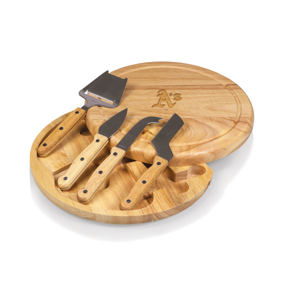 Oakland Athletics - Circo Cheese Cutting Board & Tools Set