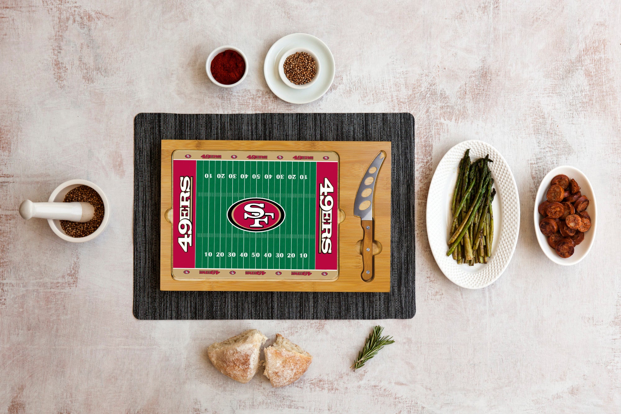 Picnic Time San Francisco 49ers Icon Cutting Board Set
