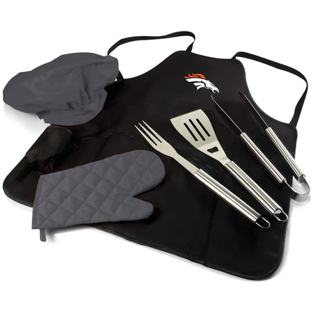 Denver Broncos BBQ Kit Cooler - Black