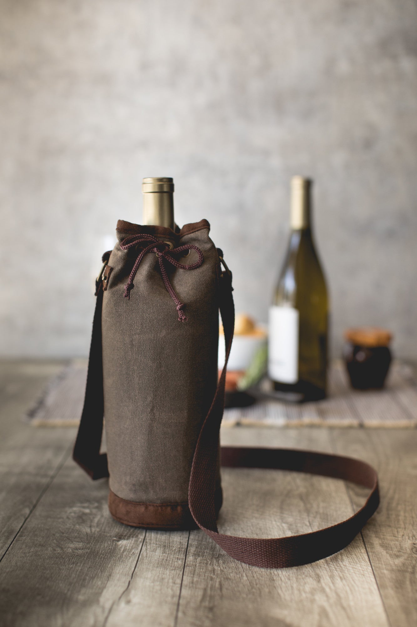 Seattle Seahawks - Waxed Canvas Wine Tote