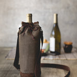 Miami Dolphins - Waxed Canvas Wine Tote