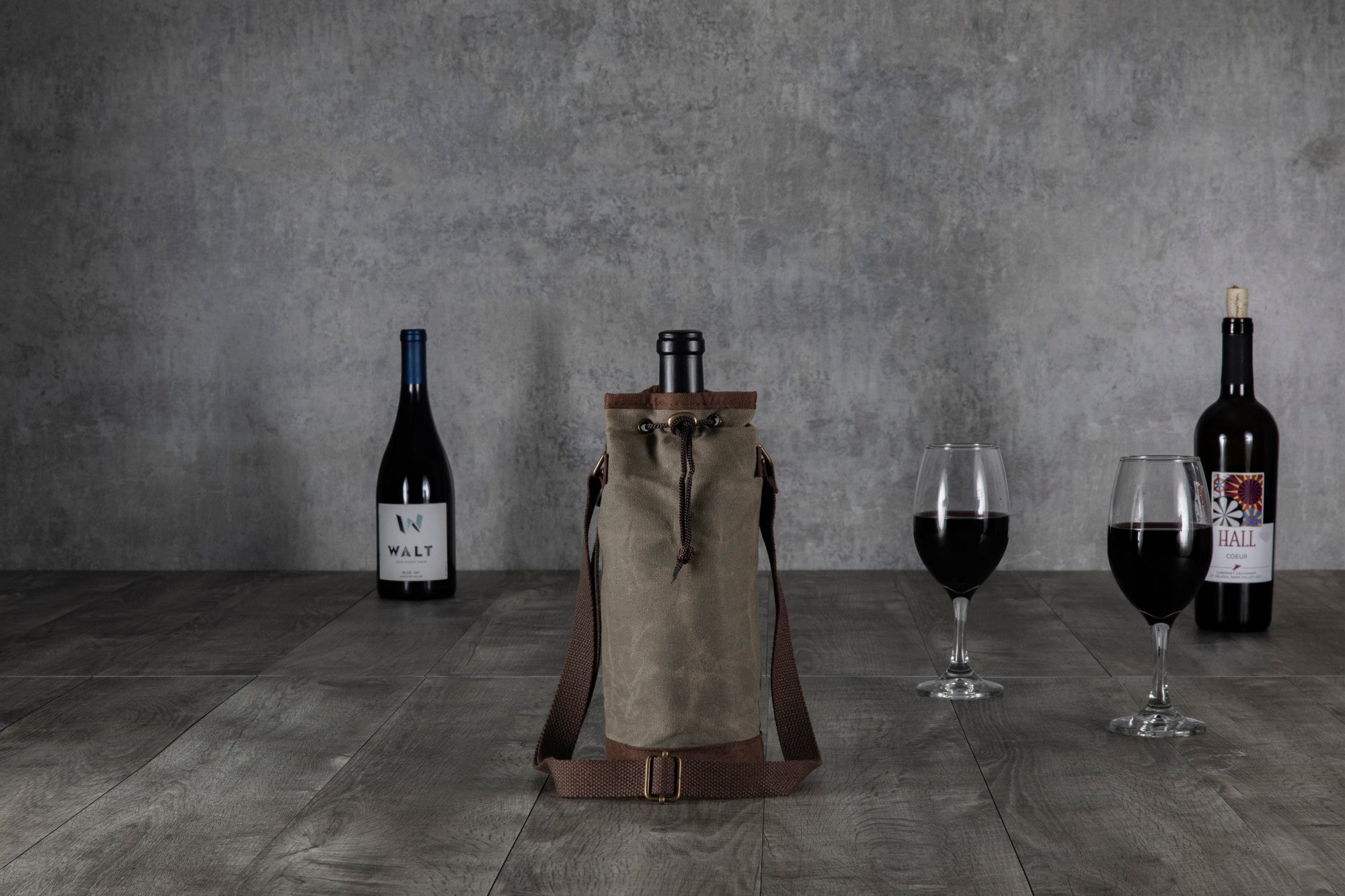 Seattle Seahawks - Waxed Canvas Wine Tote