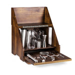 Pittsburgh Pirates - Madison Acacia Tabletop Bar Set