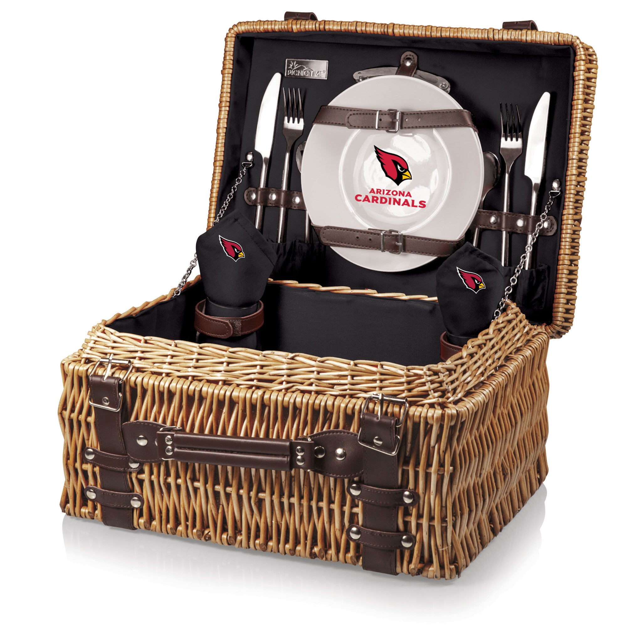 Arizona Cardinals Black Champion Picnic Basket