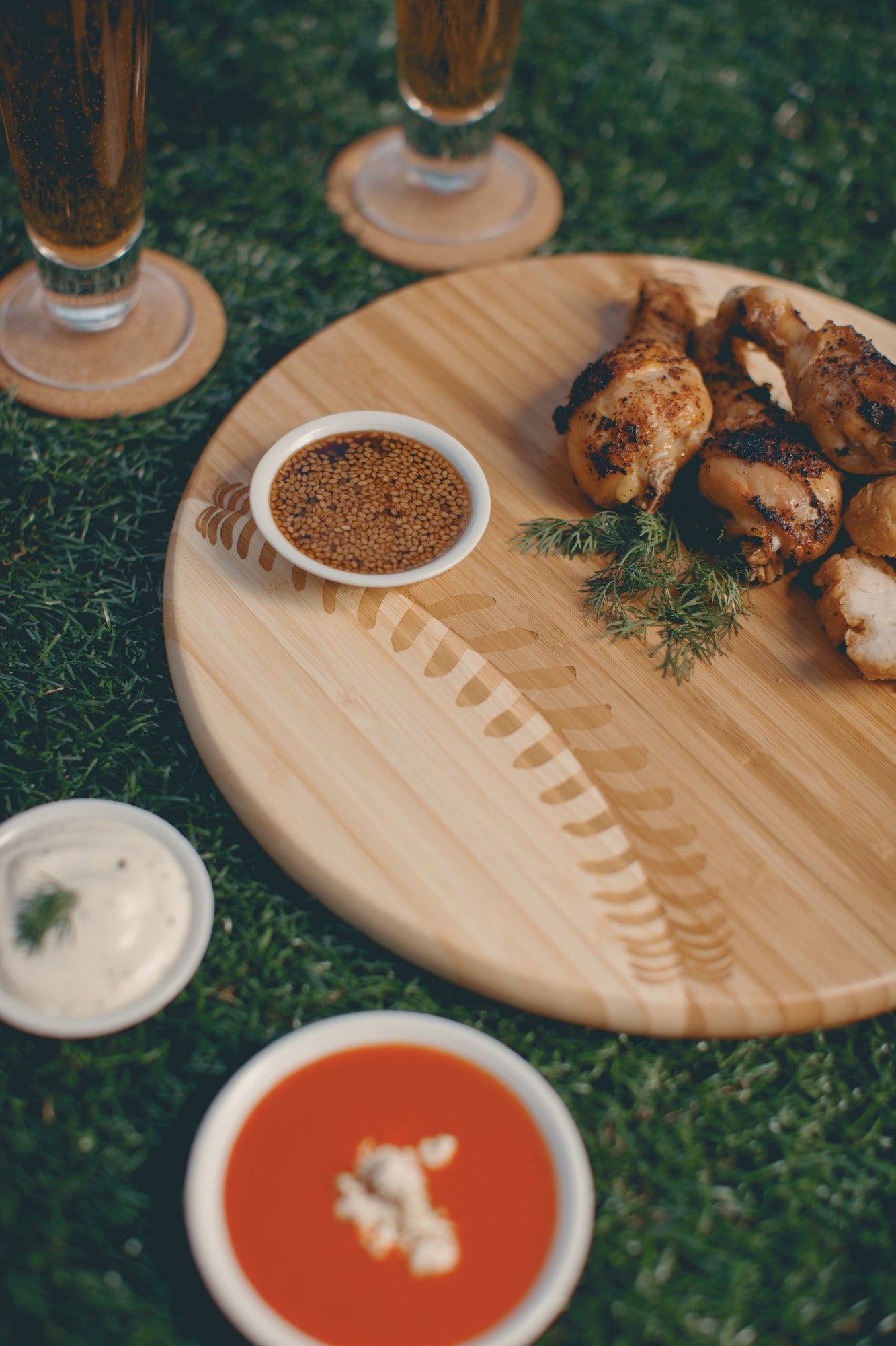 Tennessee Volunteers - Home Run! Baseball Cutting Board & Serving Tray