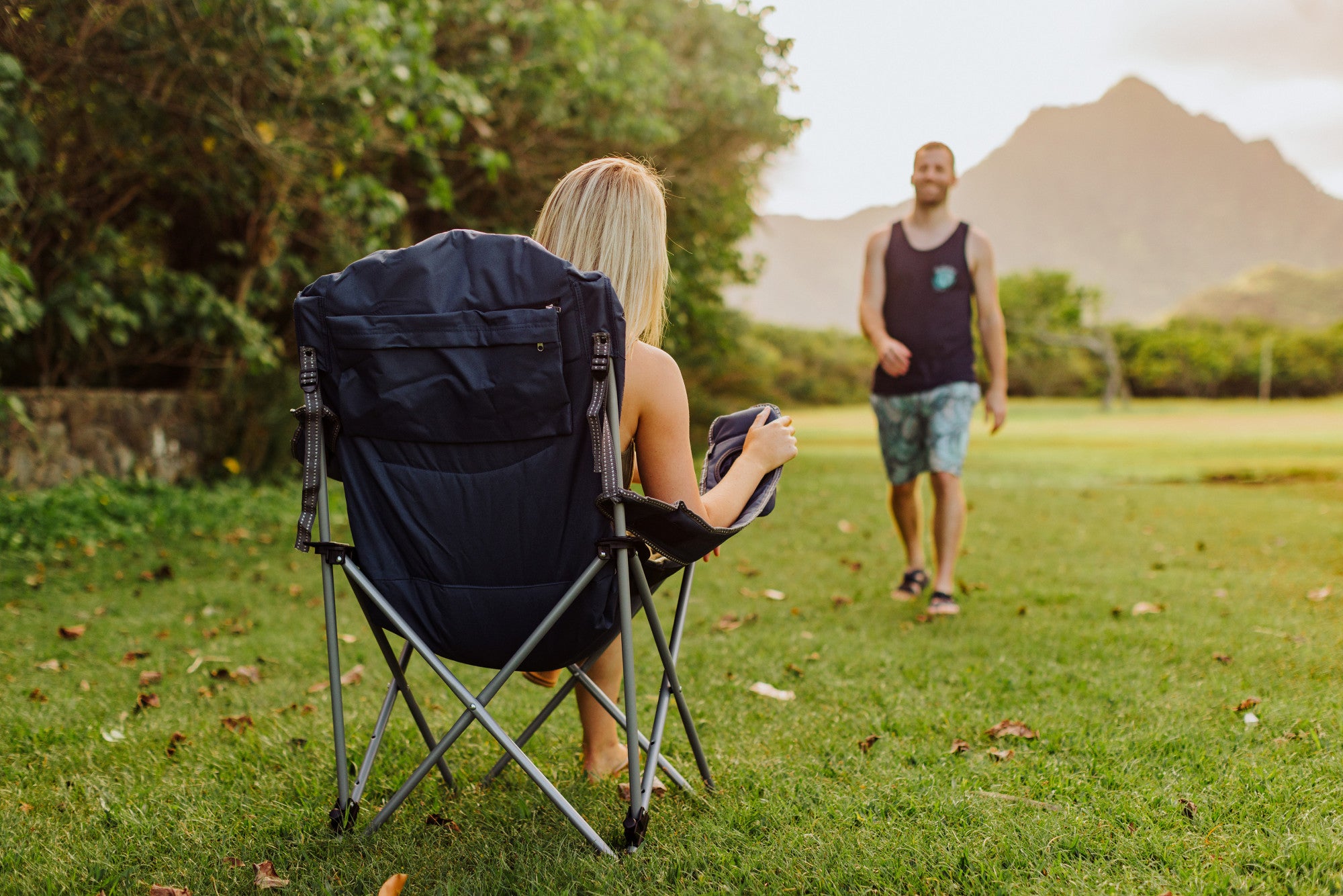 Tampa Bay Rays - Reclining Camp Chair