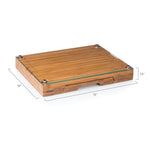 San Francisco Giants - Concerto Glass Top Cheese Cutting Board & Tools Set