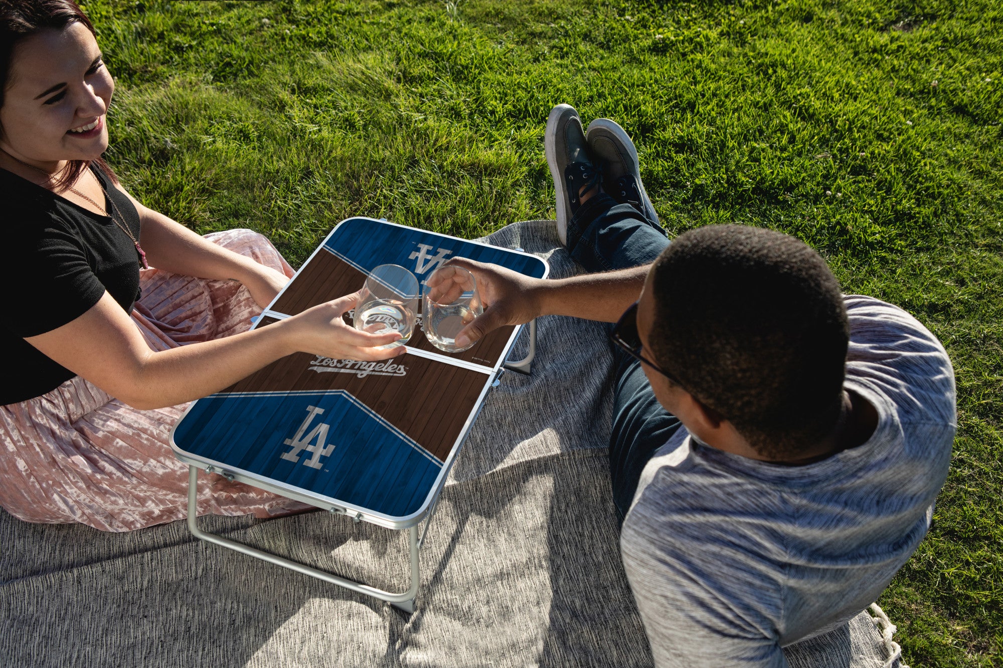 MLB Dodgers Large Framed Purse