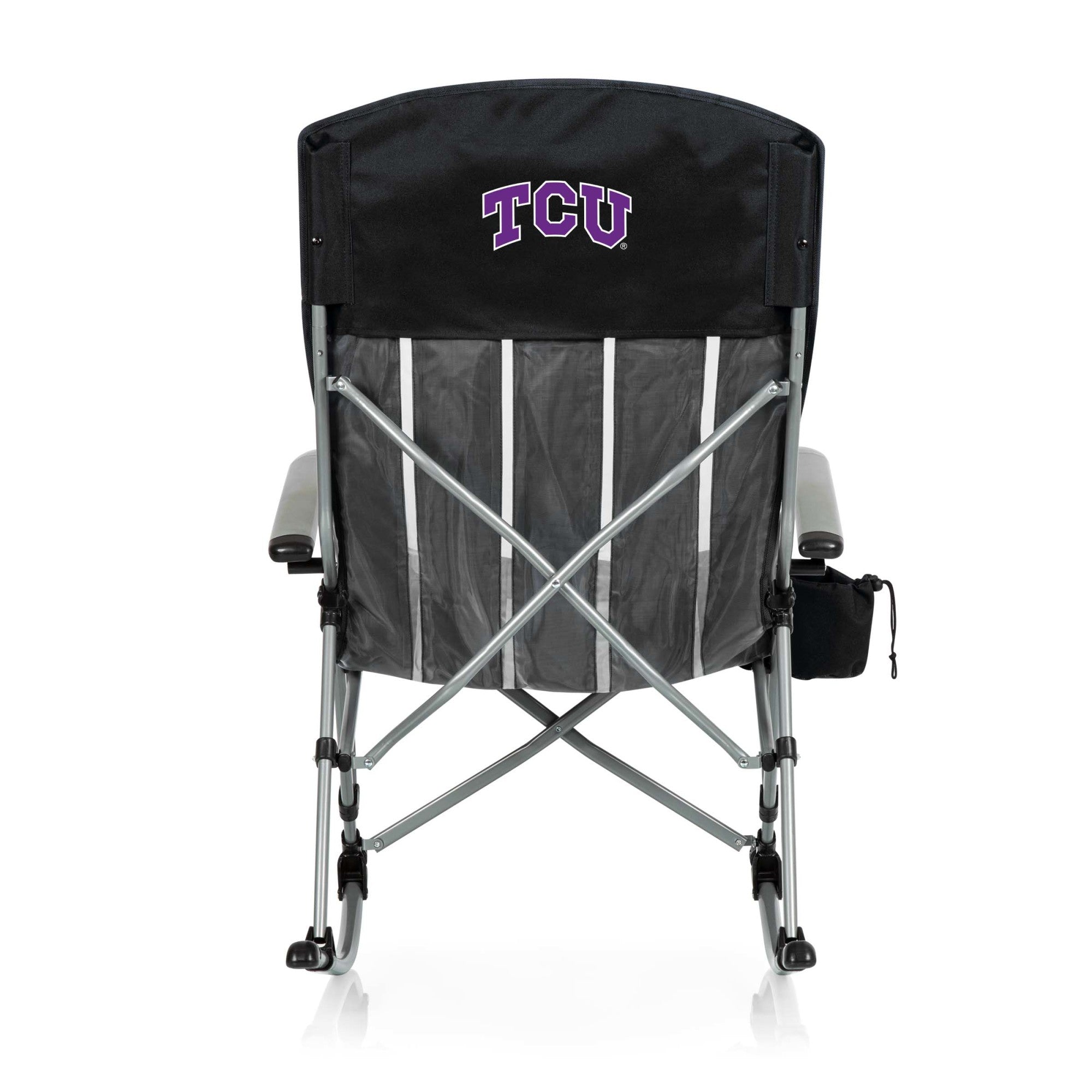 TCU Horned Frogs Outdoor Rocking Camp Chair PICNIC TIME FAMILY