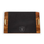 Las Vegas Raiders - Covina Acacia and Slate Serving Tray