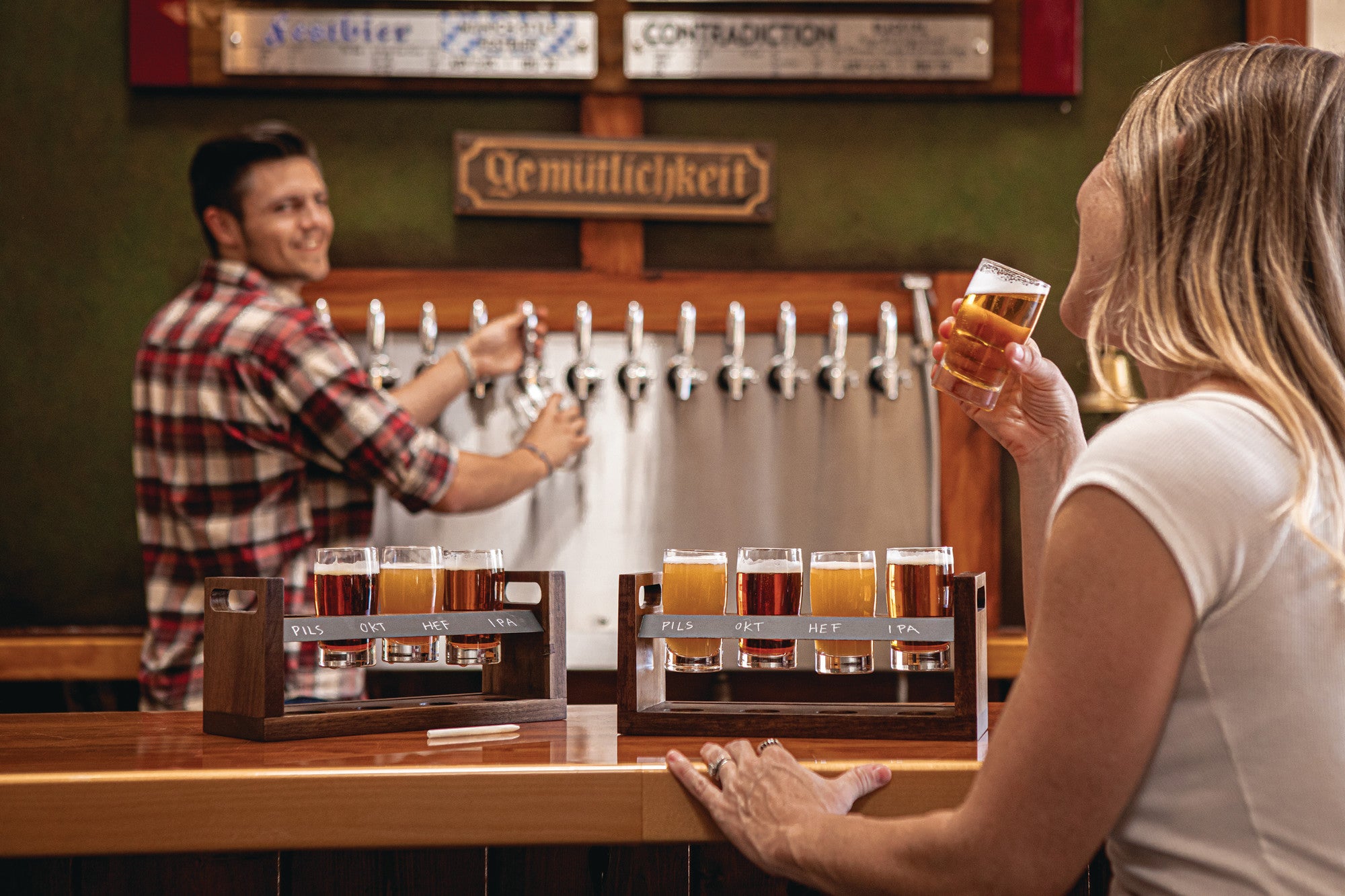 Philadelphia Phillies - Craft Beer Flight Beverage Sampler